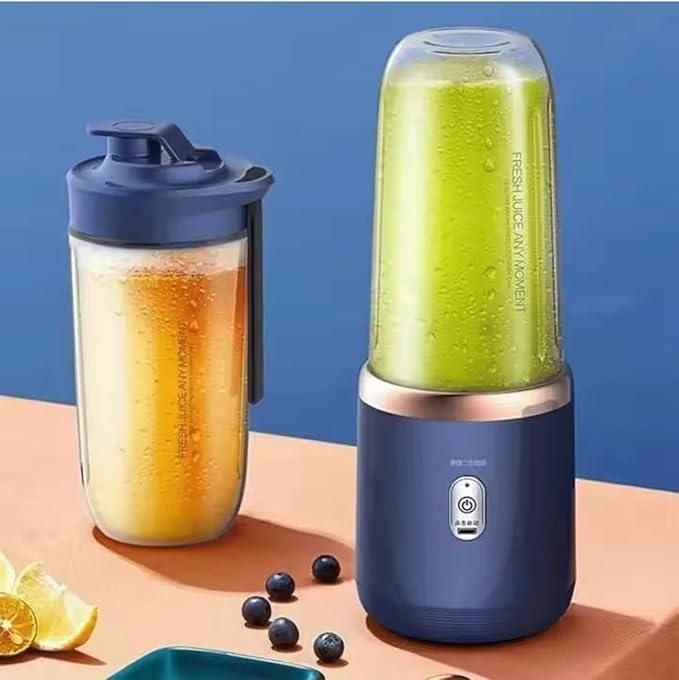 Small Portable Juicer – USB Rechargeable Travel-Friendly & Easy to Clean