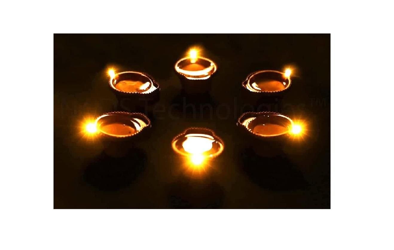 LED Water Sensor Diyas – Ambient Decorative Lights| Perfect For home Decor