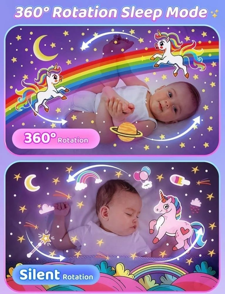 🌙🐰 Magical Rabbit Night Light Projector – Turn Bedtime into a Dreamy Adventure!