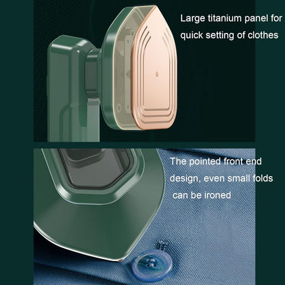 Mini Steam Iron – Portable Handheld Garment Steamer | Quick Wrinkle Remover for Home & Travel