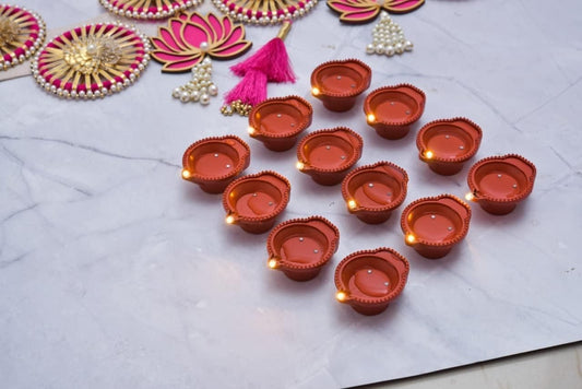 LED Water Sensor Diyas – Ambient Decorative Lights| Perfect For home Decor