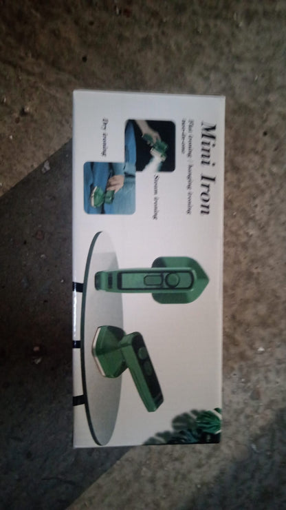 Mini Steam Iron – Portable Handheld Garment Steamer | Quick Wrinkle Remover for Home & Travel