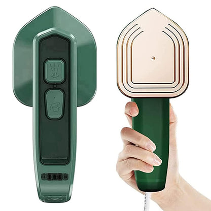 Mini Steam Iron – Portable Handheld Garment Steamer | Quick Wrinkle Remover for Home & Travel