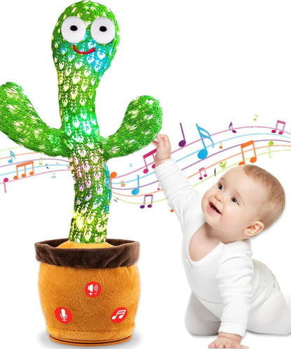 LED Musical Dancing Cactus Toy – Mimicry, Singing & Dancing Cactus for Kids