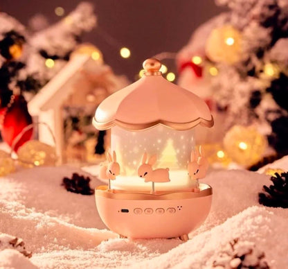 🌙🐰 Magical Rabbit Night Light Projector – Turn Bedtime into a Dreamy Adventure!